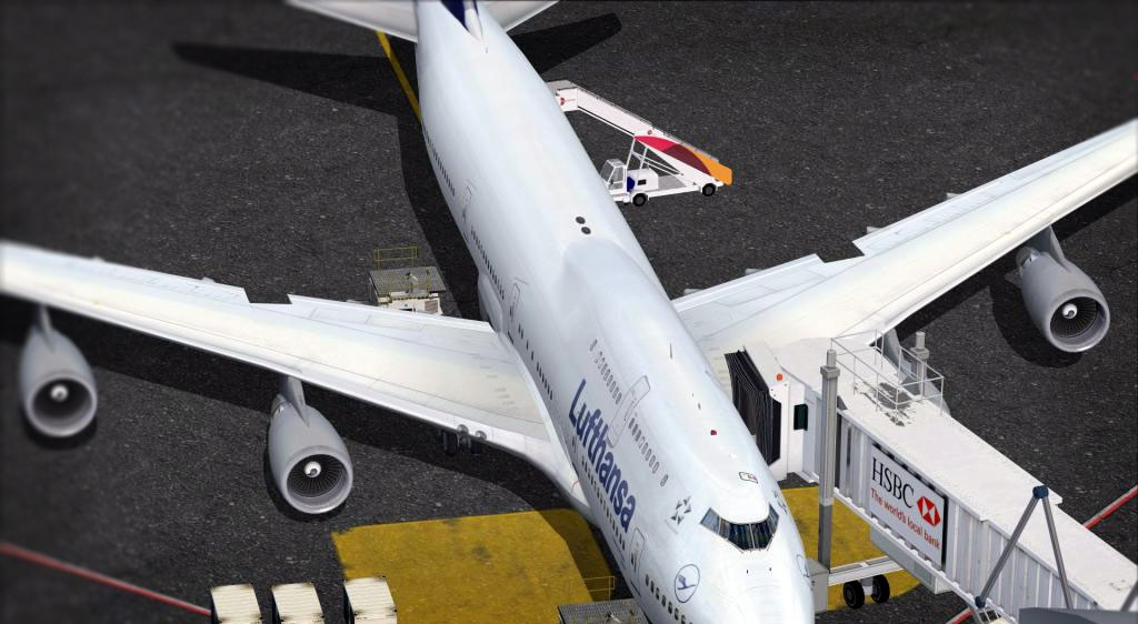 gsx ground services for fsx luggage carrier